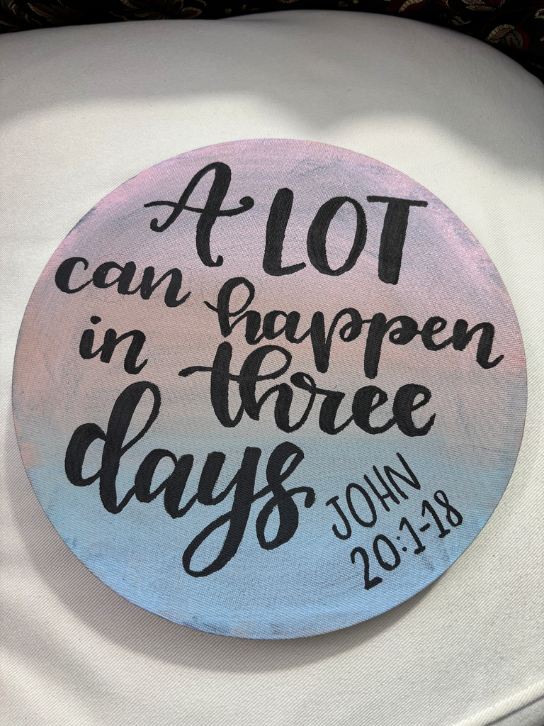 A lot can happen in 3 days